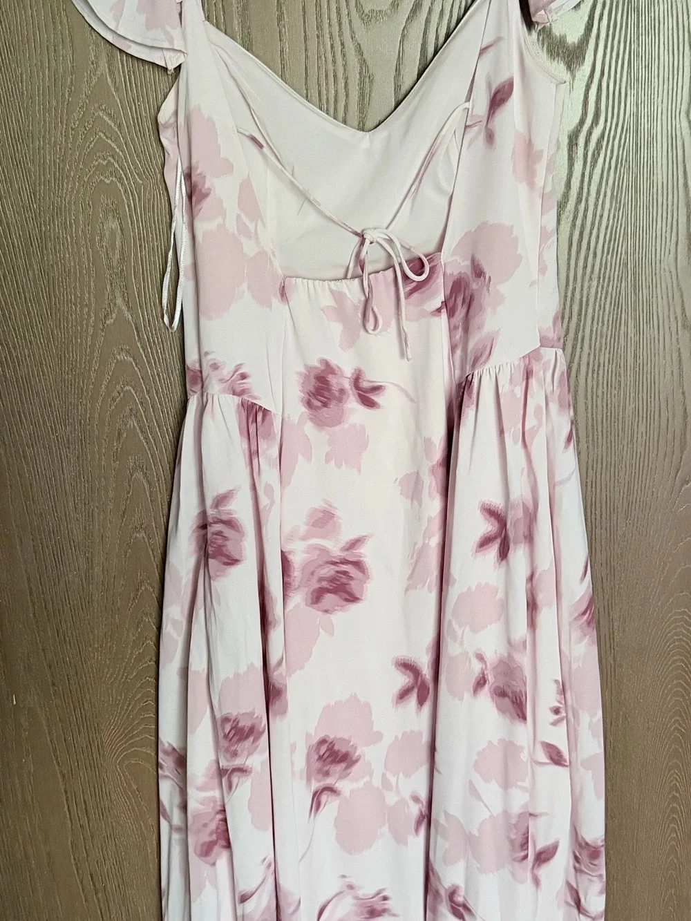 Abercrombie & Fitch Blush Floral Maxi Dress